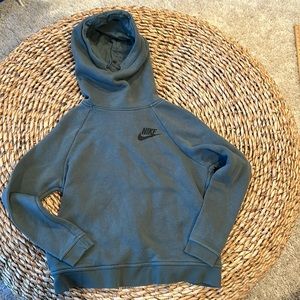 Nike hoodie sweatshirt, Midweight cotton  material, size M